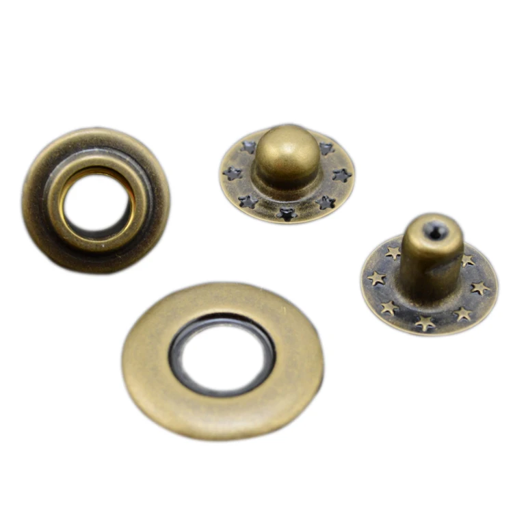 Изготовление на заказ высокого качества рубашка заклепки одежды металлическая кнопка швейная фурнитура металлические пуговицы