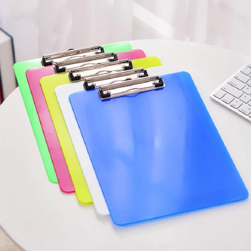 A4 Professional Clipboard With Stand Page Holder Use For Office And School Clip File