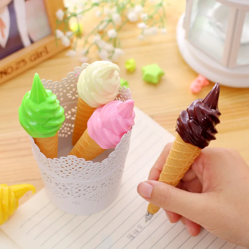 
Wholesale Ice Cream Cone Pen with Magnetic Ice Cream Cone 