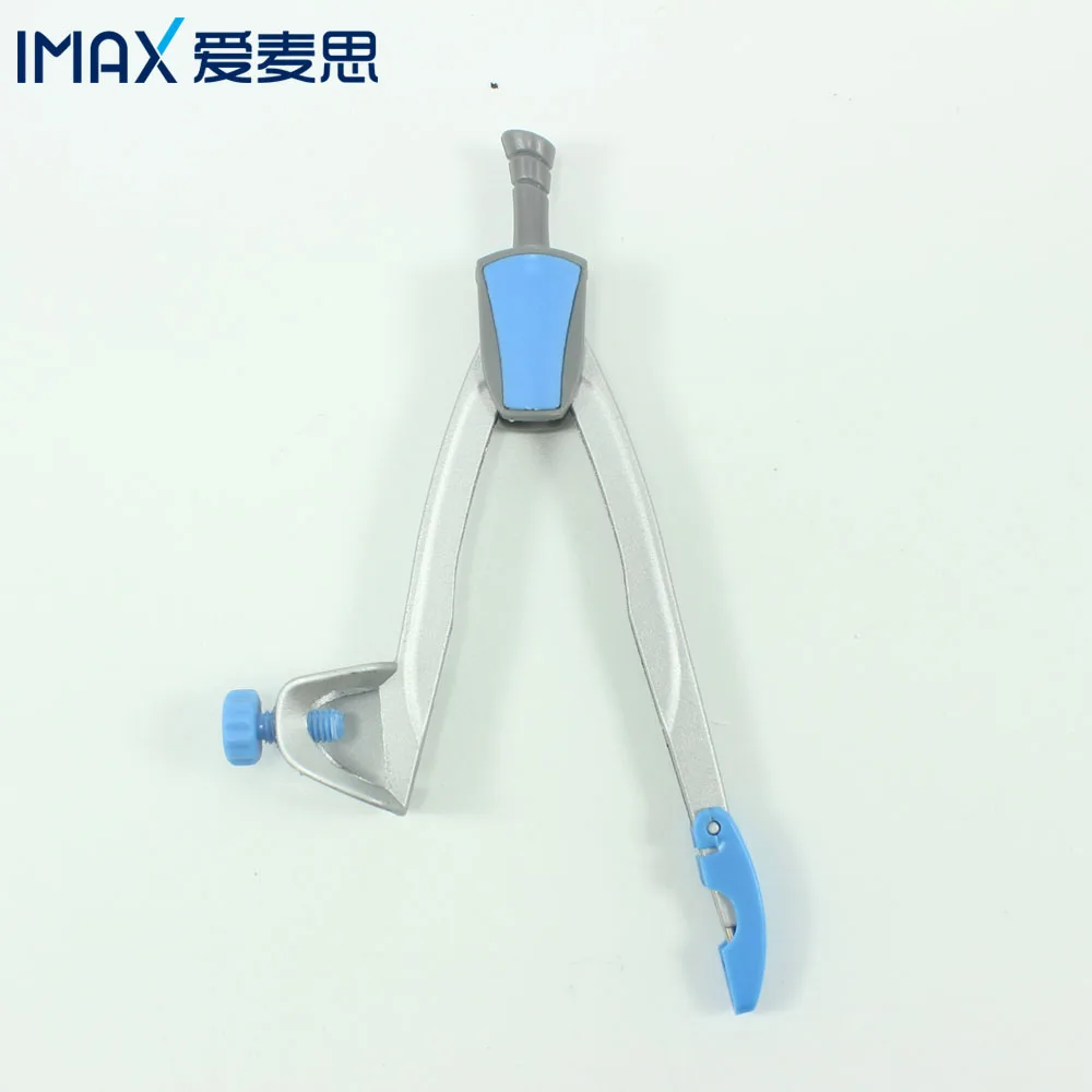 Metal spary-paint compass set with plastic head,screw,safety cap