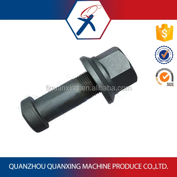 Stainless steel bolt astm5140 (40cr) wheel bolt and nut