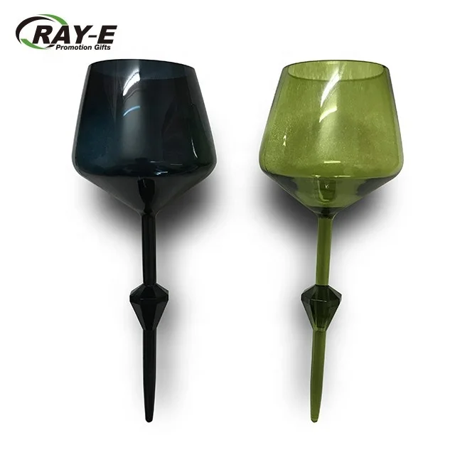 
The Beach Glass Acrylic Classic Break-Resistant FLOATING Shatterproof Acrylic Outdoor Wine Glass 
