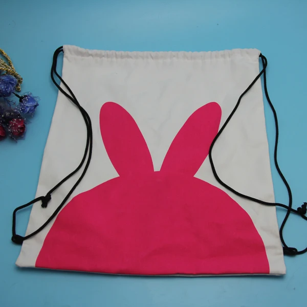 High Quality Custom Promotional Natural Sling Packaging Printable Canvas Bags