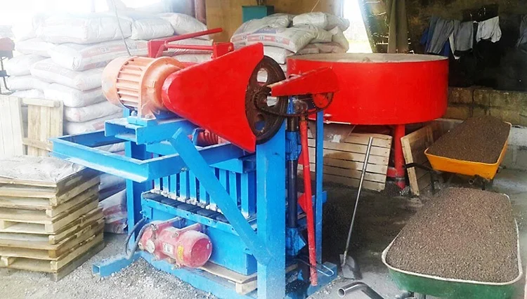QT 4-45  concrete block making machine price