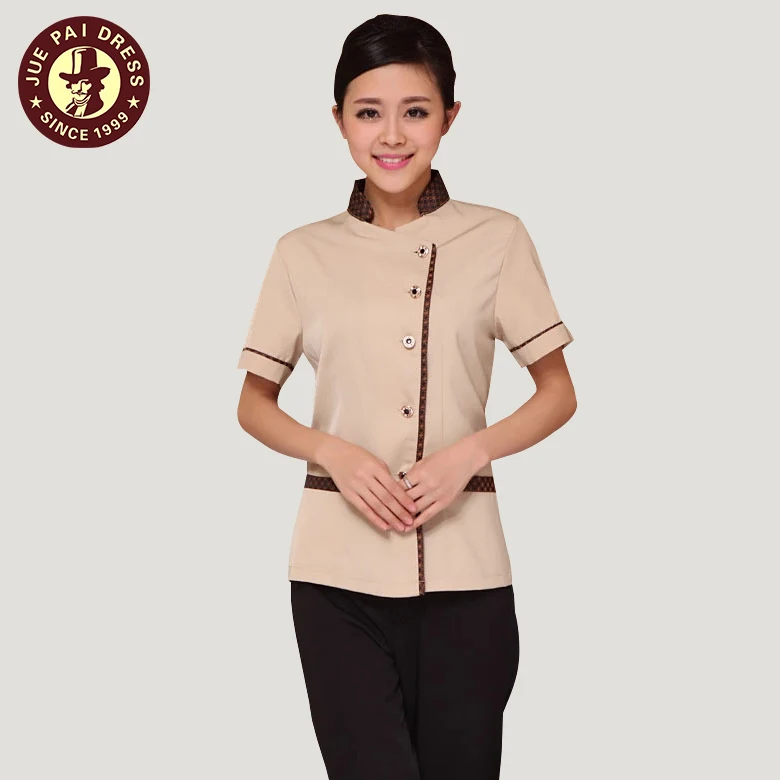 Low Price Unisex Professional Hotel Cleaning Staff Uniforms