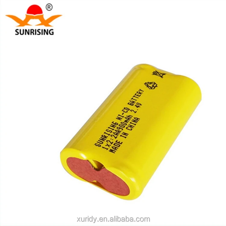 AA 600mah Ni-cd 2.4v Rechargeable Battery Pack For Emergency Lighting