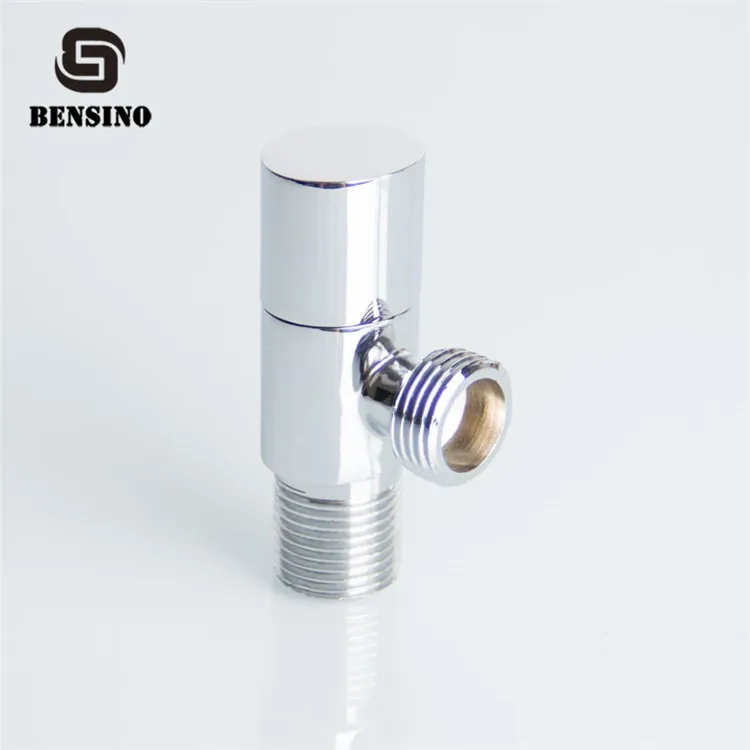 Хромированный ручной управления латунь угол клапан для оптовая продажа