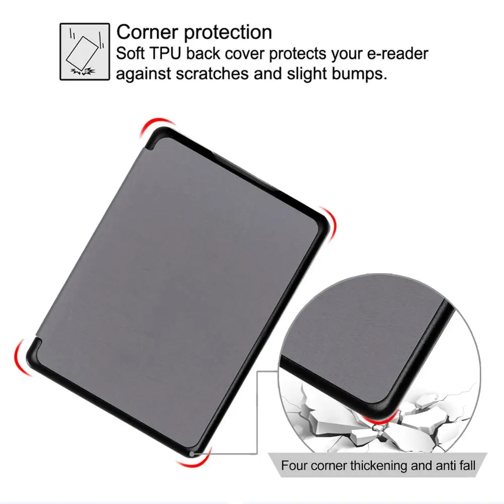 
Magnetic Smart Cover Case For Amazon New Kindle Paperwhite 2018 Released Case funda For Kindle Paperwhite 4 10th Generation Case 