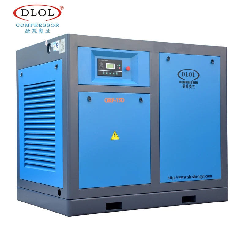 China Factory Direct Supply Industrial Direct Drive Screw Air Compressor