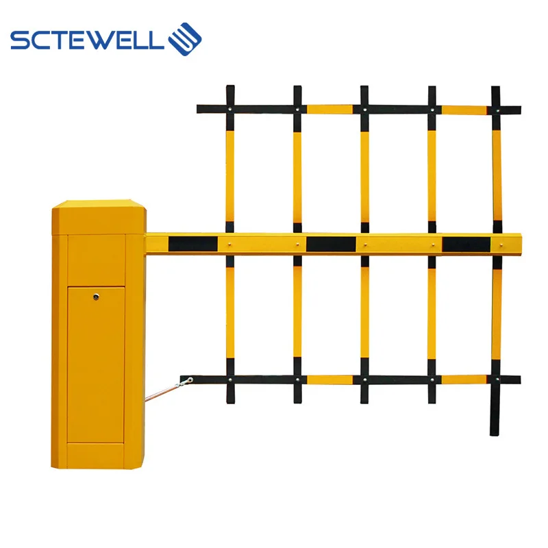 Automatic security outdoor entrance 2 or 3 fence car parking barrier blockers Remote control parking lot traffic barrier  gate
