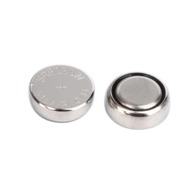 High Quality 1.55V 377 SR626SW Silver Oxide Button Cell Battery
