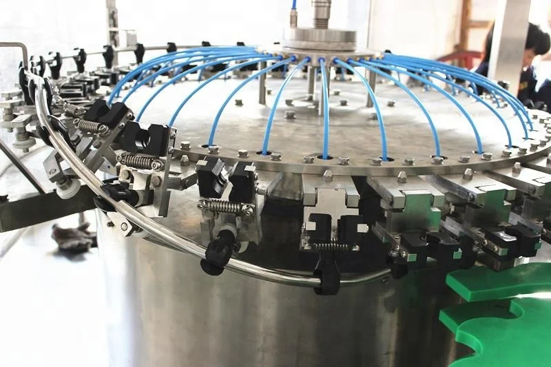 
Automatic soda water small soft drink carbonated beverage filling machine used 