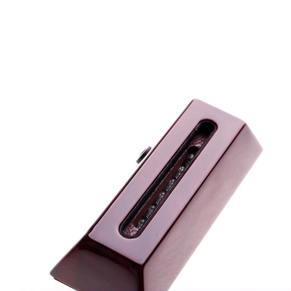 6 lights Red Wooden LED light base for 2D acrylics or crystals