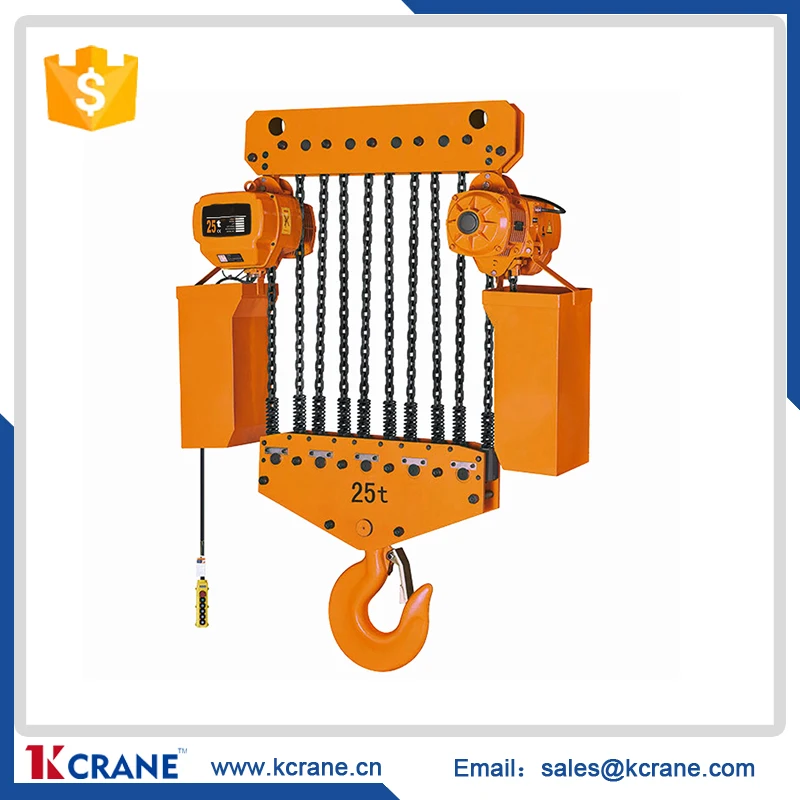 5 тонн электрический цепной тали