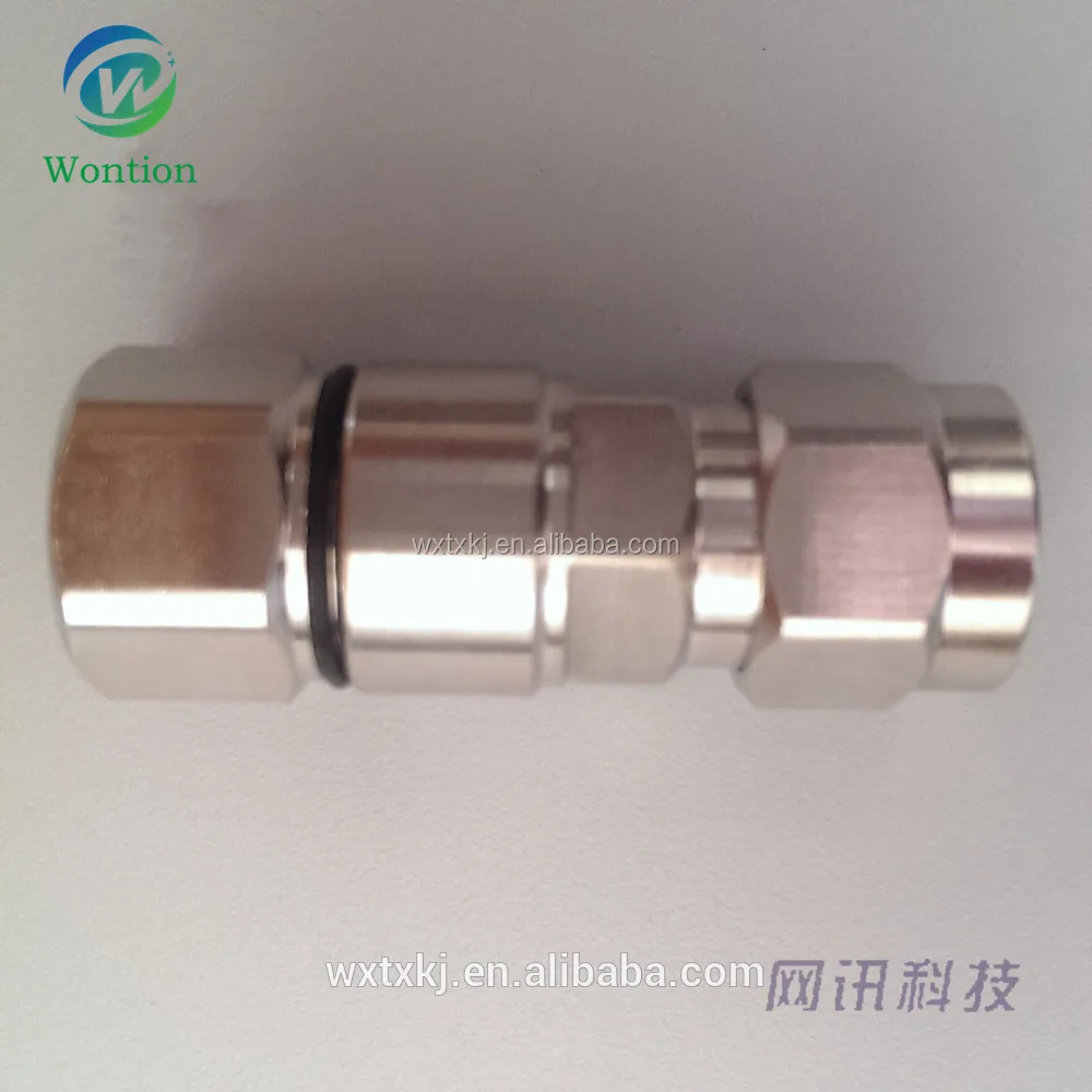 
feeder cable straight n male plug connector/ din connector 