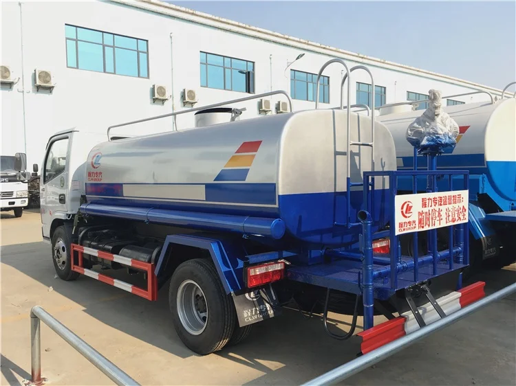  Dongfeng 6cbm 6000L грузовик с резервуаром для воды цена