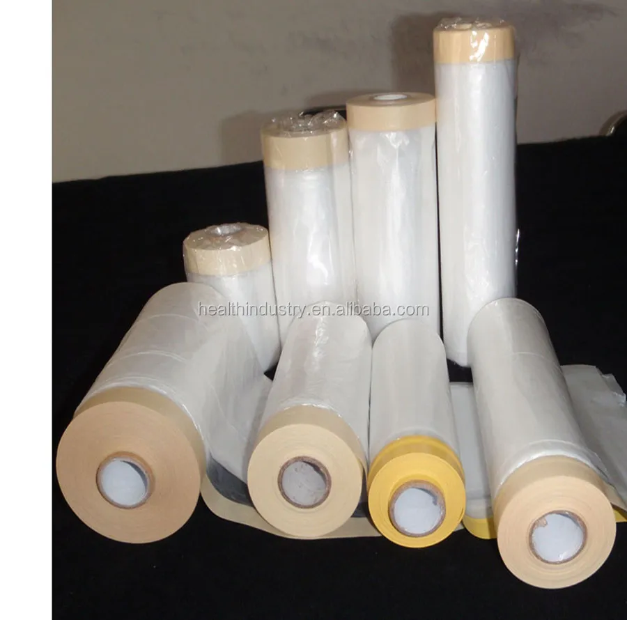 auto painting blue tape masking film