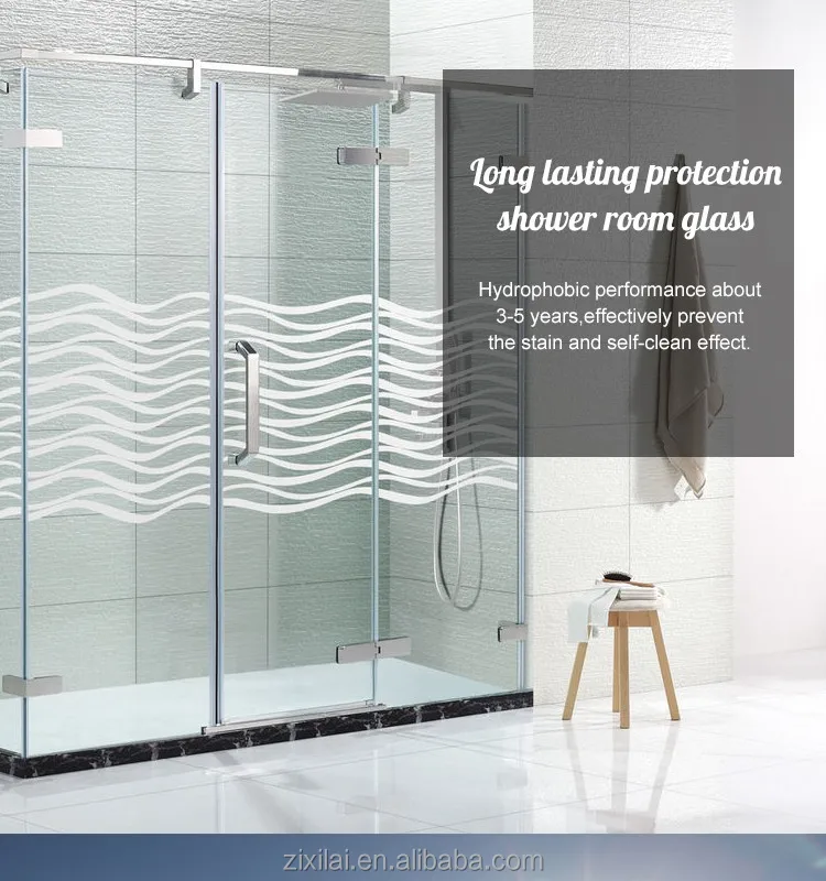 
For glass use super hydrophobic nano coating 