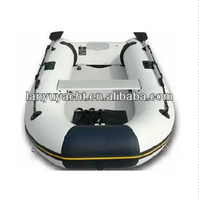 CE PVC/Hypalon 3.3m inflatable boat with air mat floor