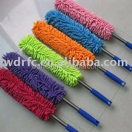 Microfiber chenille car duster desk dust remover large quantity wholesale cleaning products