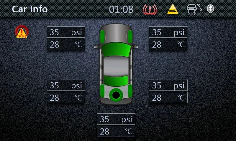 тайвань пр. ое жк tpms( пр.- t1005oel) система мониторинга давления автошины для oem автомобиль