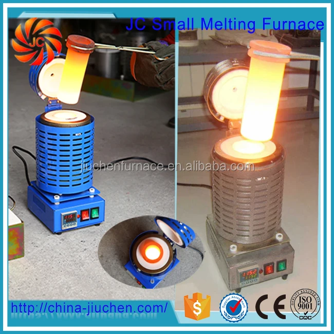 JC portable furnace for melting gold, platinum, silver, precious metal