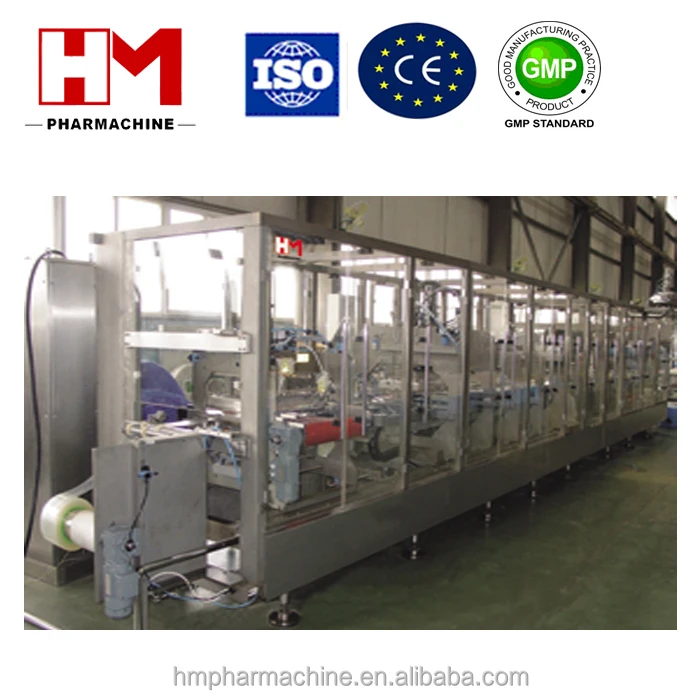 
HM SB series Soft Bag Filling Sealing Machine I.V.solution CE GMP approved /EU cGMP Standard 