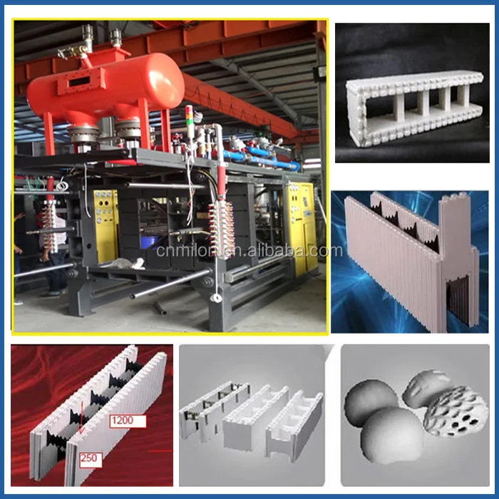 Машина для изготовления пустотелых блоков EPS ICF