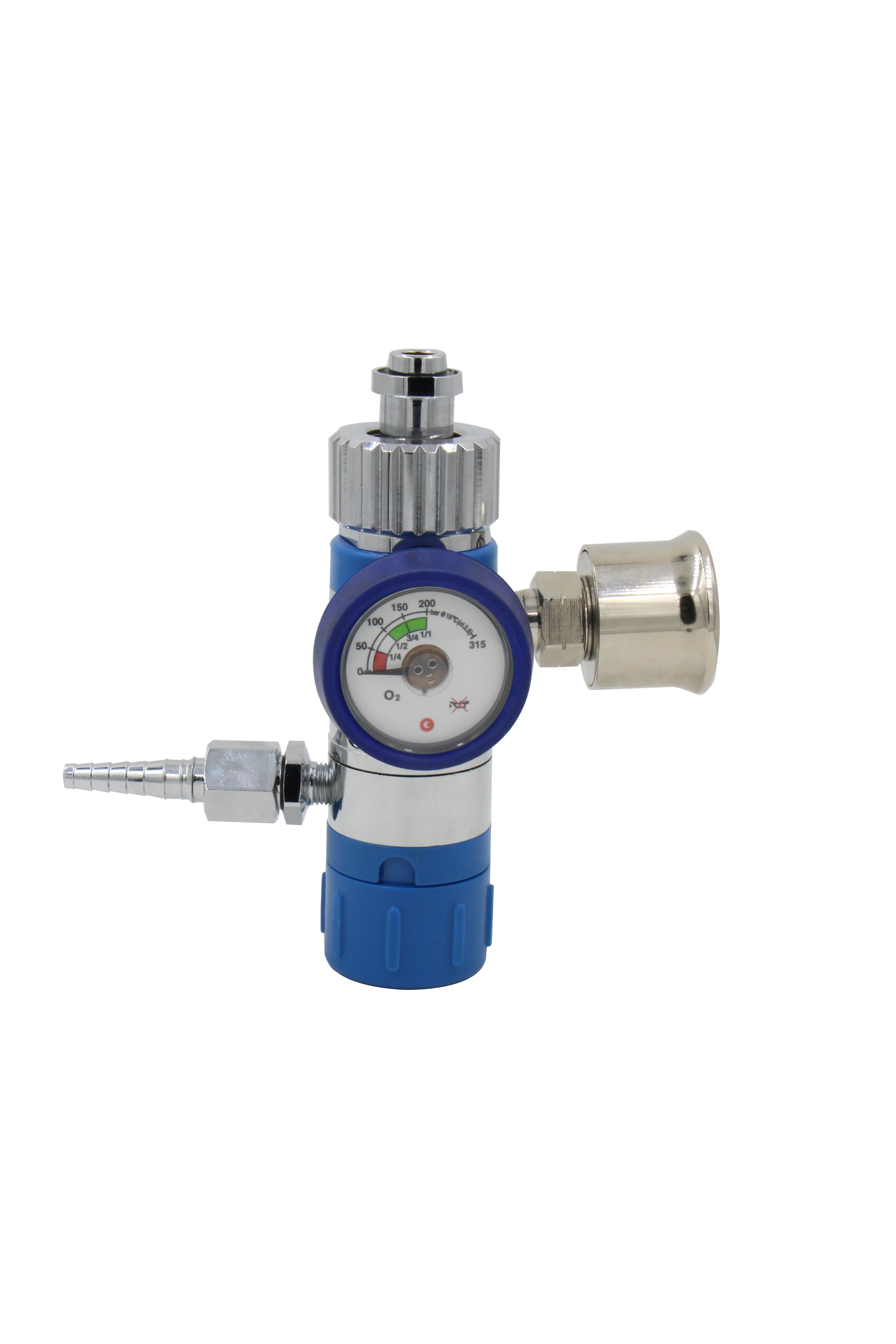 DIN477 medical high pressure oxygen regulator