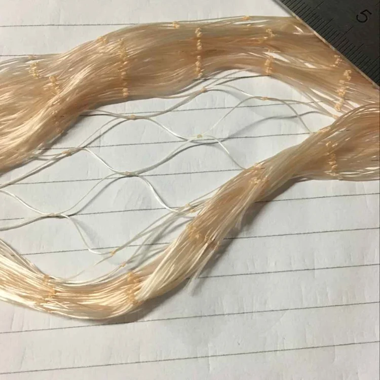 Нейлоновая многонитевая рыболовная сеть 34 сетки 100md 210d2 шелковая