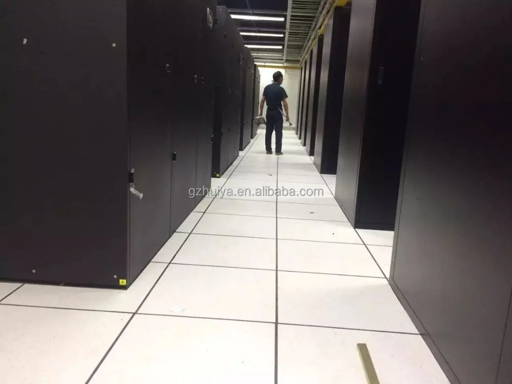 
Good quality heavy duty HPL steel cement infill raise flooring for computer room data center 600*600mm 