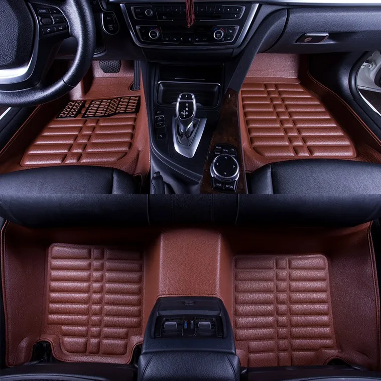 Non skid 6D car mat Leather 5D car floor mats for KIA Morning Picanto
