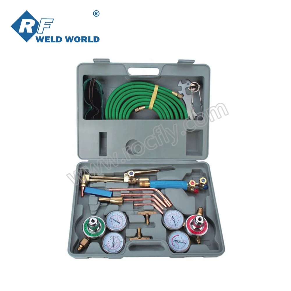 Portable American Type Oxygen Acetylene Welding Outfits and Gas Cutting Torch Kits