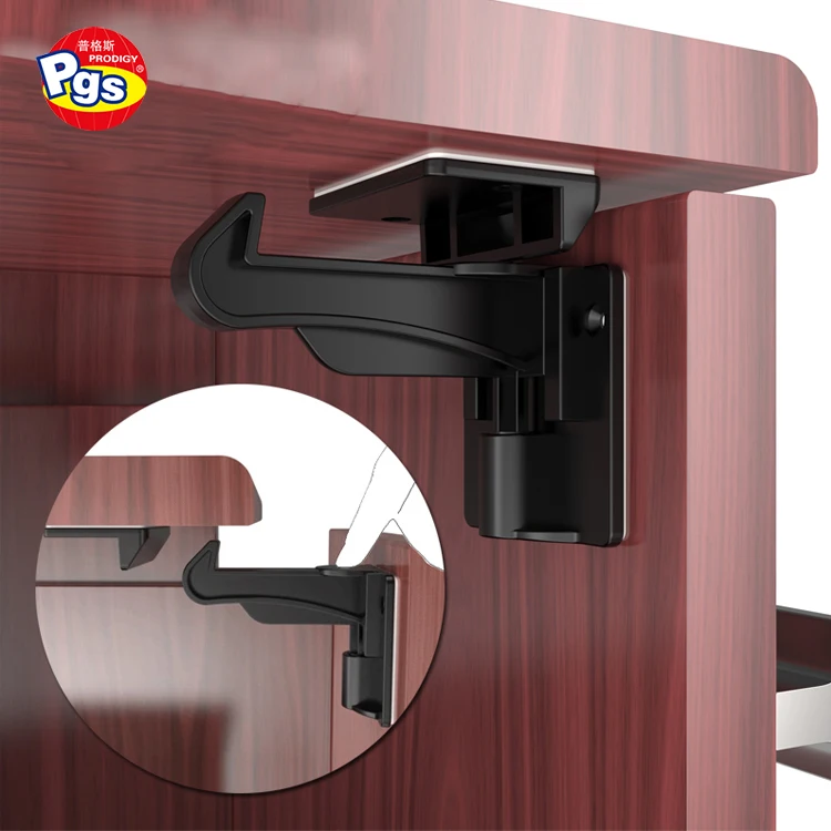 Новый дизайн, скрытый замок безопасности для детского шкафа, дверные замки