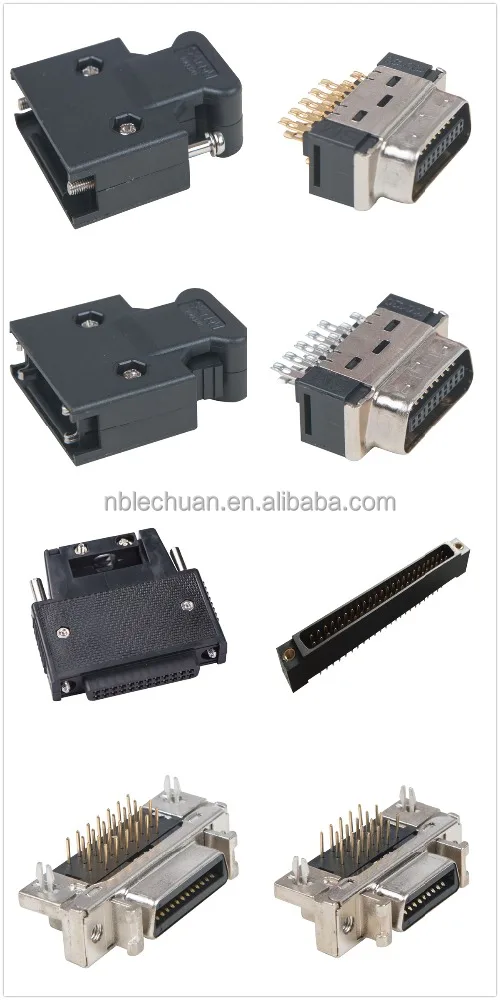 14/China 3M 14/20/26/36/50 Pin Male Bolt type SCSI Connector MDR I/O connector 10114-3000PE plug