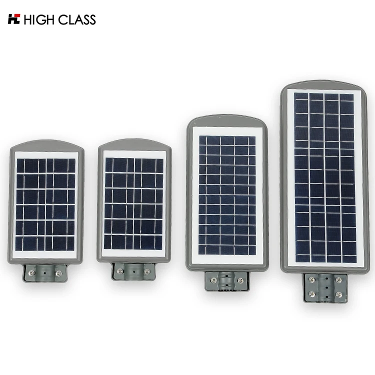 All in one waterproof outdoor ip65 20w 40w 60w motion sensor integrated unique led solar street light price