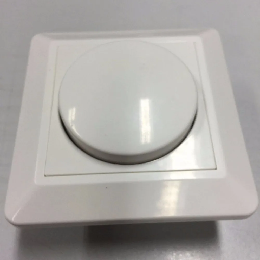 Eu Standard LED dimmer switch push Button rotary knob  wall lighting switch particular fasion shape good quantity