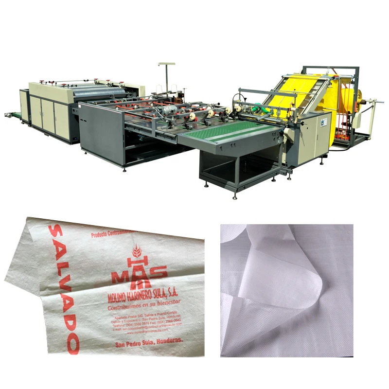 
High Speed Woven Bags Cutting Sewing and Printing Machine 