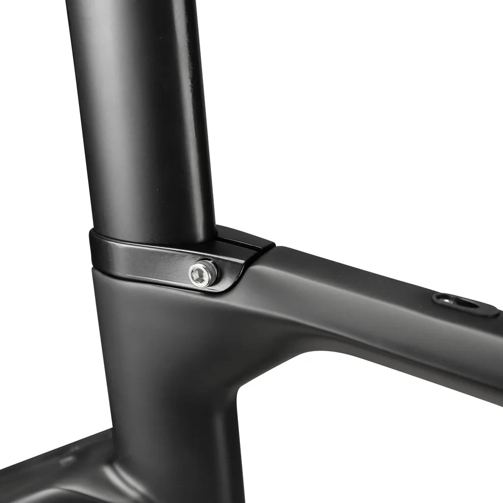
T700 1.25-1.125 tapered fork BB386 toray carbon fiber road bicycle frame 