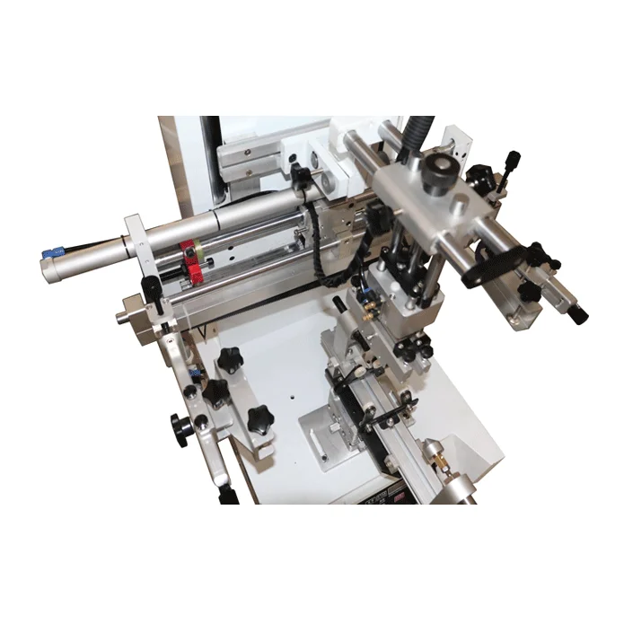 Hot Selling Automatic Semi-Automatic Desktop Screen Printing Machine Used for Label Card Printing Round-Object Screen Printer