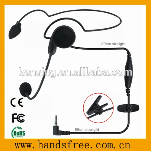 двухстороннее радио со стрелой микрофон гарнитуры