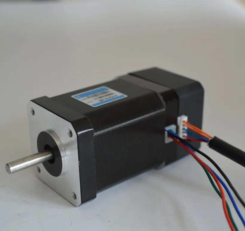 Размер 42 мм * L48mm Гибридный Dmx шаговый двигатель DC 24 В Электрический Nema17 шагового двигателя