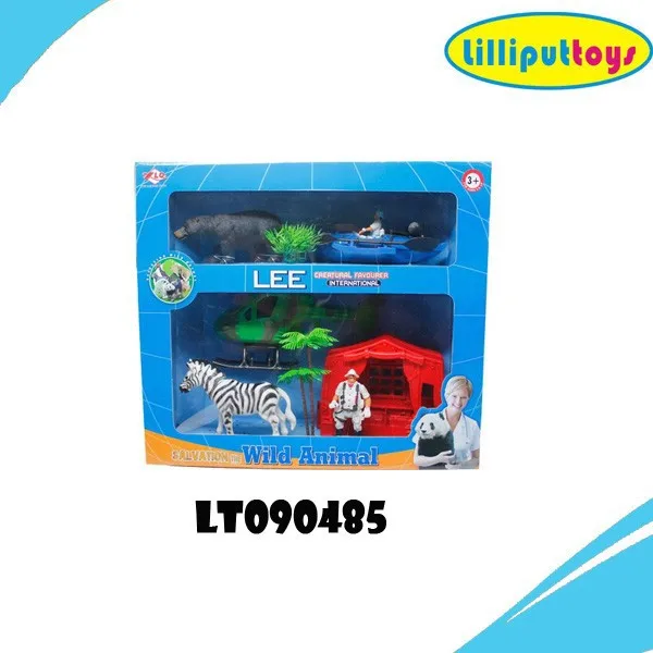  Новый набор игрушек в виде диких животных джунглей для мальчиков