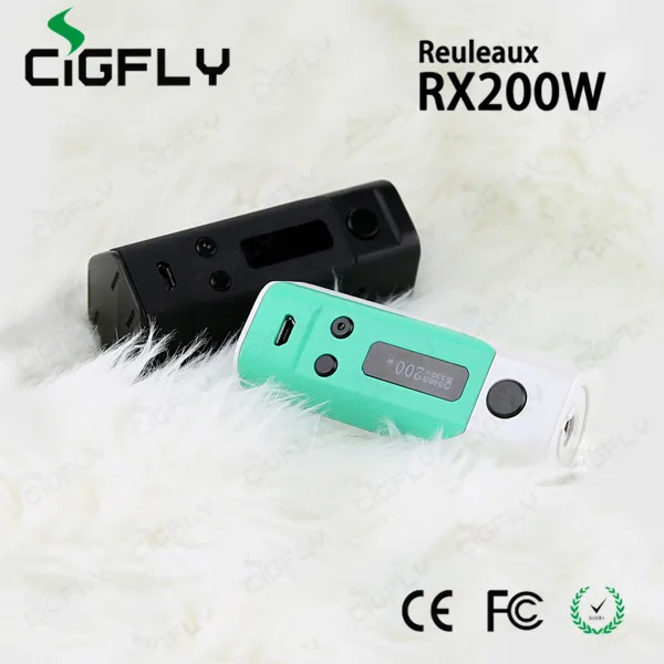 
China wholesale Box Mods Wismec Rx 200W Original Wismec RX200W / Wismec Reuleaux 200w /wismec reuleaux rx200 tc mod 