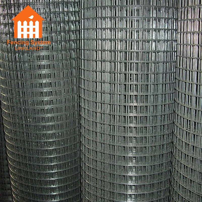 Ограждение сетка 1/4 дюйма оцинкованная сварная железная проволочная сетка