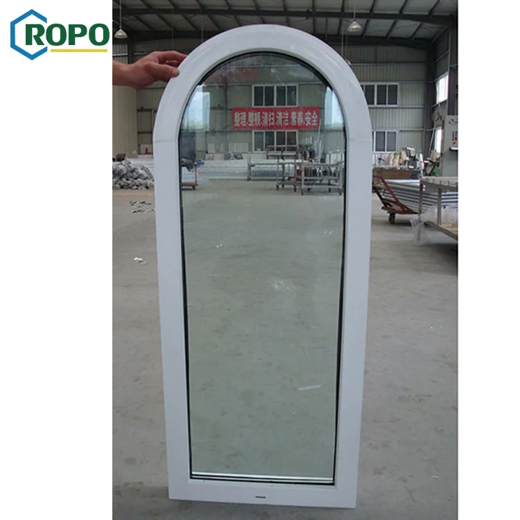 As2208 Customized Upvc Arch Window,pvc Profile Design Pvc Window