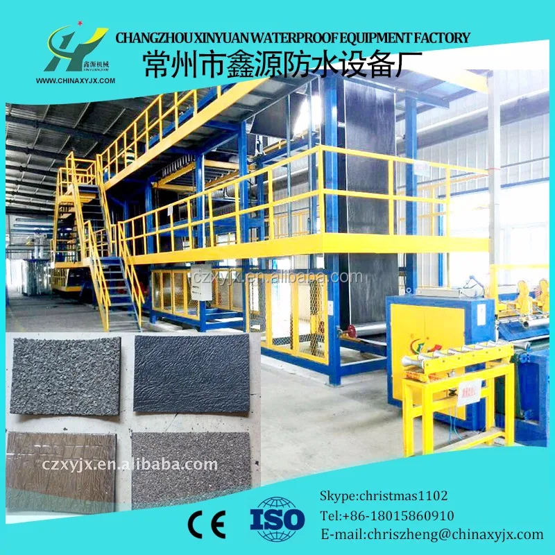 New Design Bitumen Felt Roll Making Machine