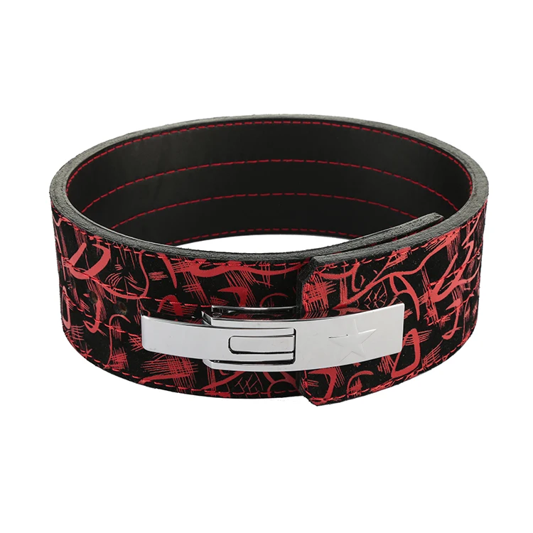 2020 Waist Back Support Cowhide Metal Buckle Weightlifting Gym Exercise Lower Back Support Belt Weight Lifting Belt Fitness