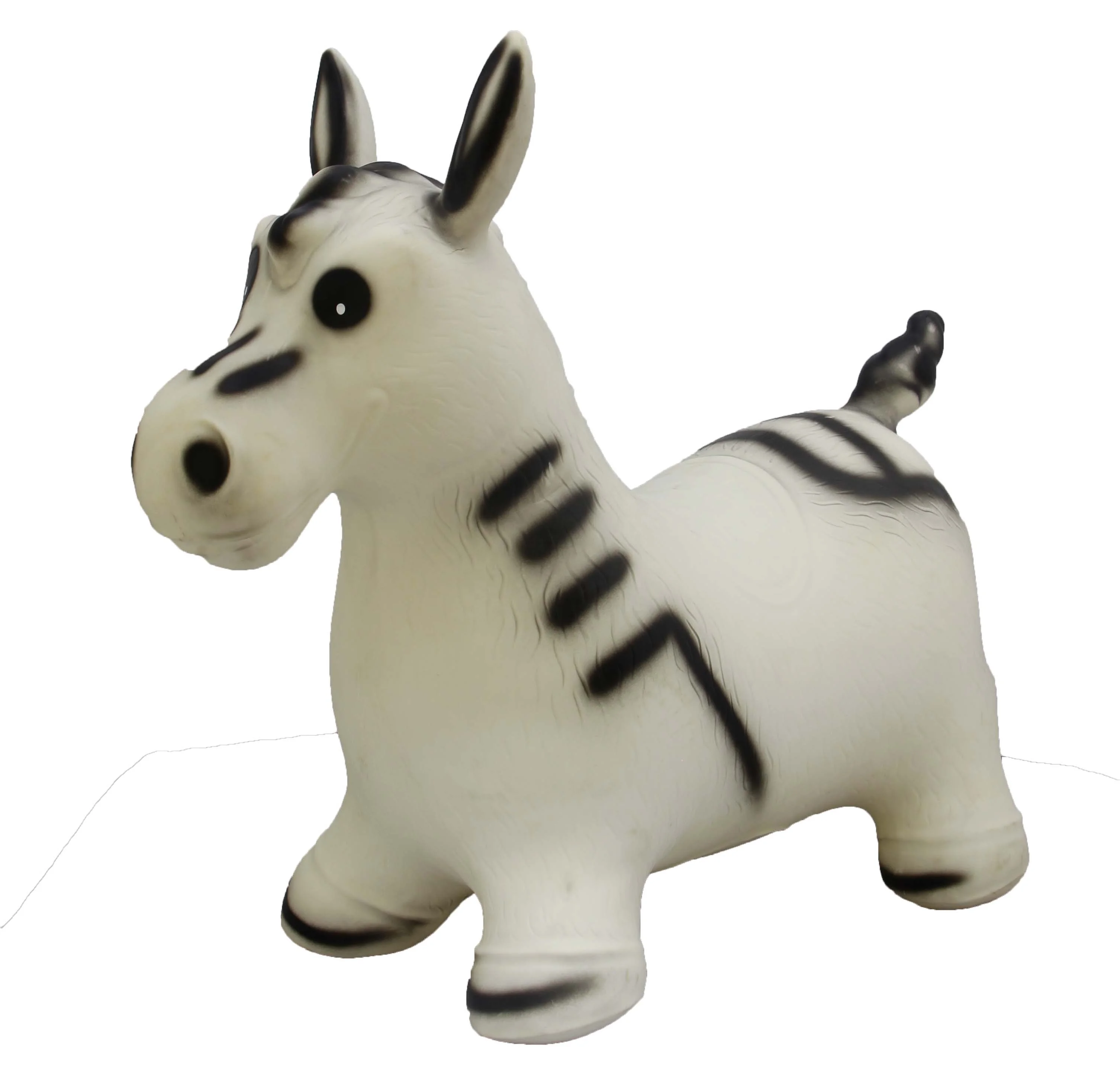 
Inflatable Eco-friendly PVC material Ride-on Animal hopper zebra indoor & outdoor toys 