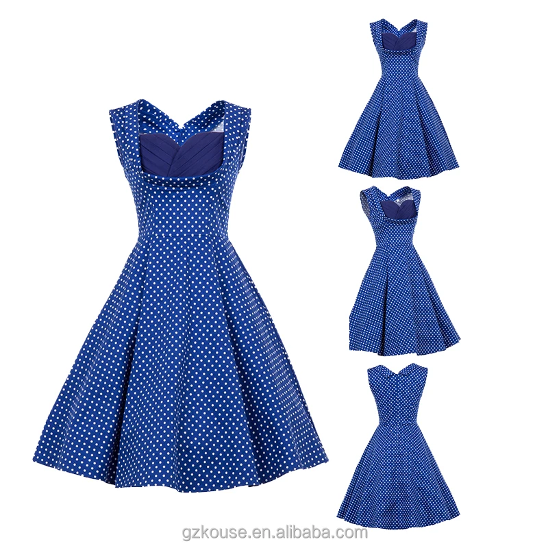 Женское винтажное платье без рукавов Хлопковое с цветочным принтом чашками пуш-ап элегантная Клубная одежда 40/50/60